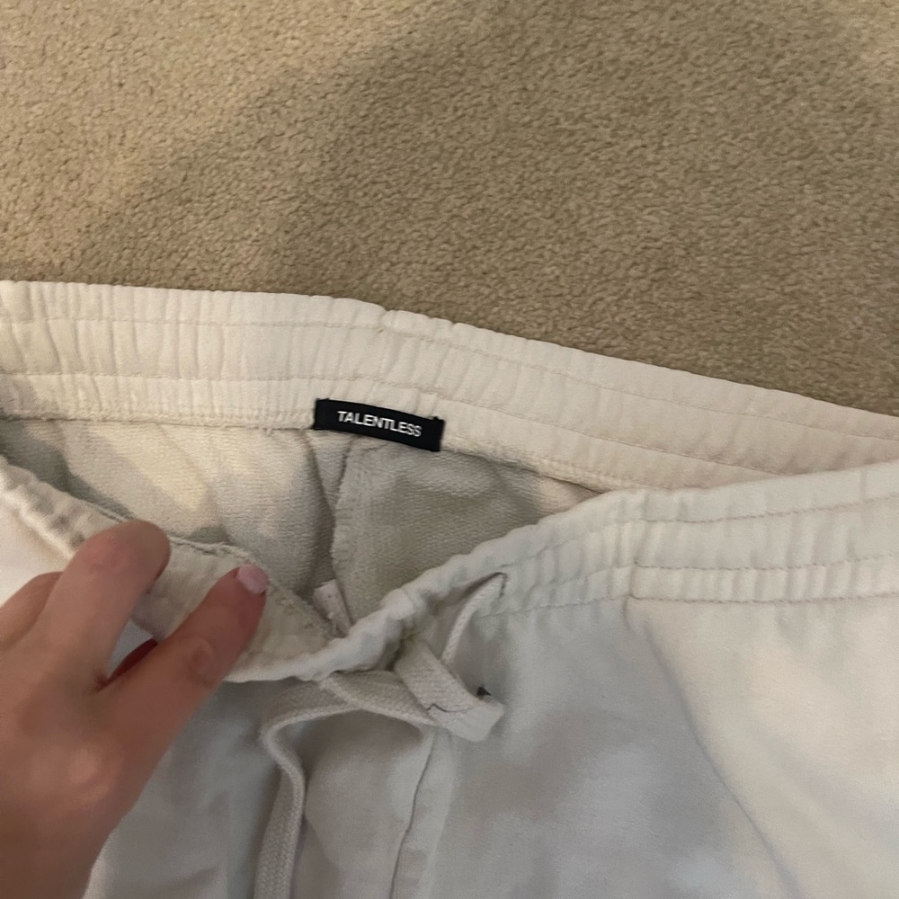 Talentless cream sweatpants